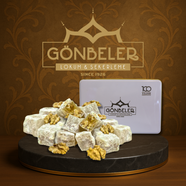 Çifte Kavrulmuş Cevizli Lokum