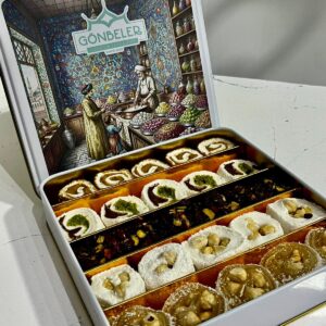 Osmanlı Motif Çinili Desen Karışık Lokum