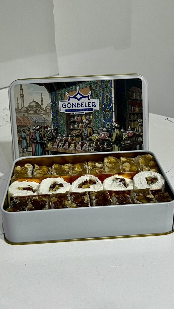Osmanlı Motif Saray Lokumcusu Motif Karışık Lokum