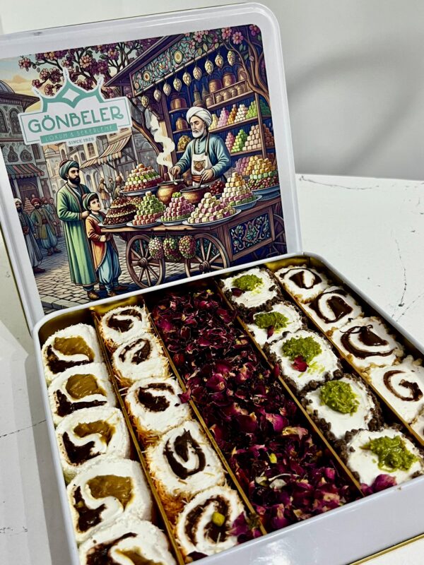 Osmanlı Motif Tarihi Lokumcu Motifli Karışık Lokum